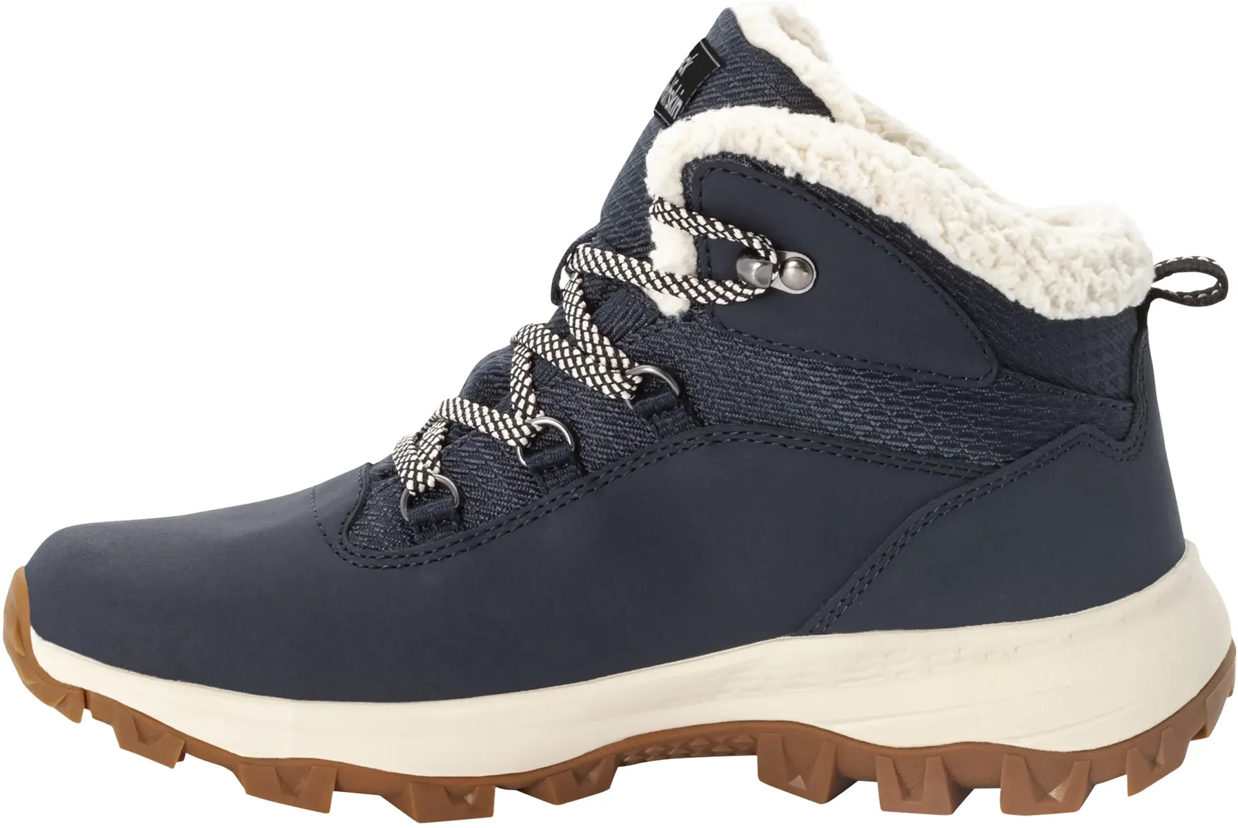 Зимние уличные ботинки Jack Wolfskin "EVERQUEST TEXAPORE MID W", водонепроницаемые и согревающие, белый — фото 3