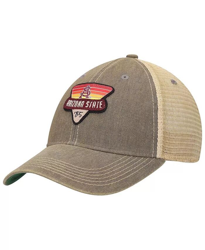 

Мужская серая кепка Arizona State Sun Devils Legacy Point Old Favorite Trucker Snapback Legacy Athletic