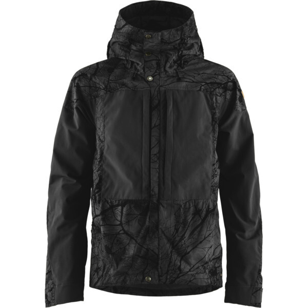 

Куртка Fjällräven, цвет Black Camo-Black