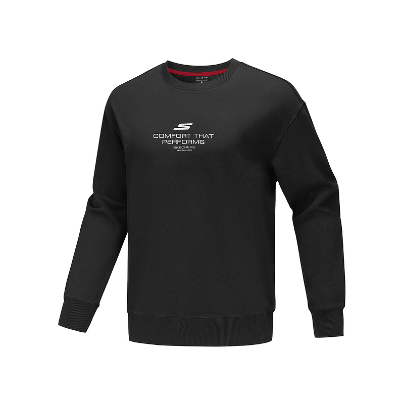 

Базовый спортивный свитшот мужской Skechers, черный