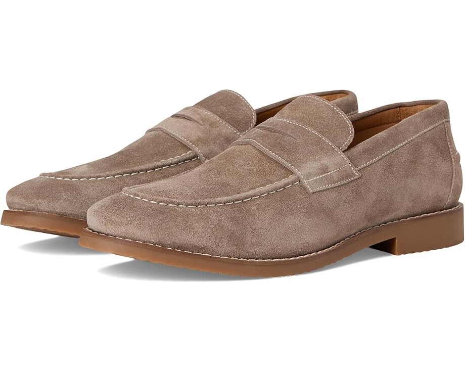 

Лоферы johnnie-O J-Flex Penny Suede, цвет Stone