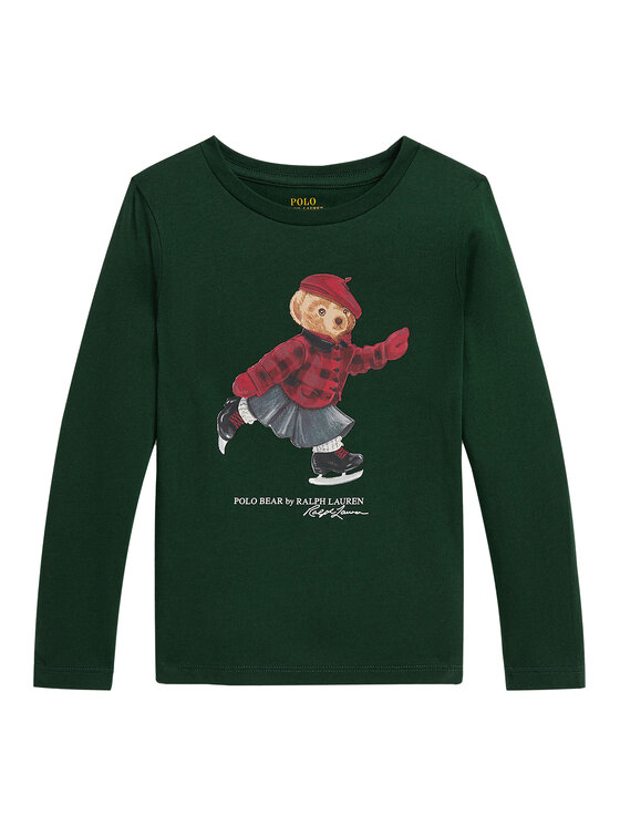 

Блузка regular fit 312P00435500 Polo Ralph Lauren, зеленый