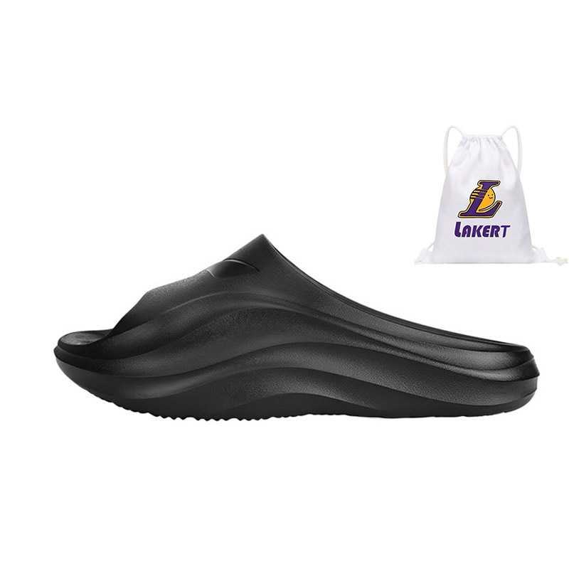 

Домашние тапочки LINING, черный/белый