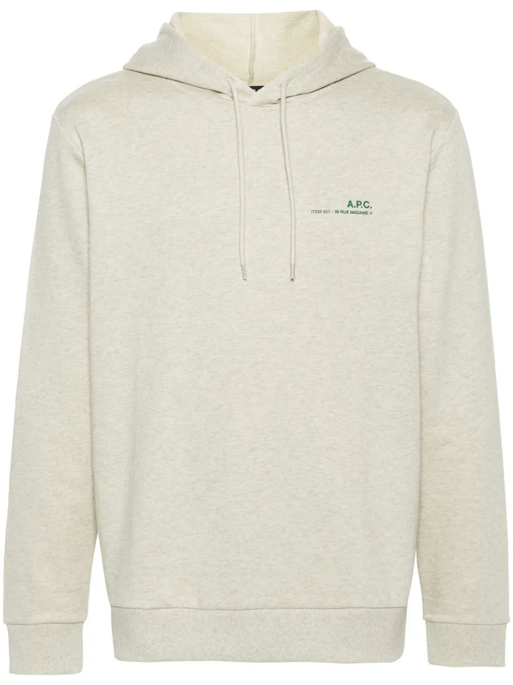 

Худи Item H A.P.C., зеленый