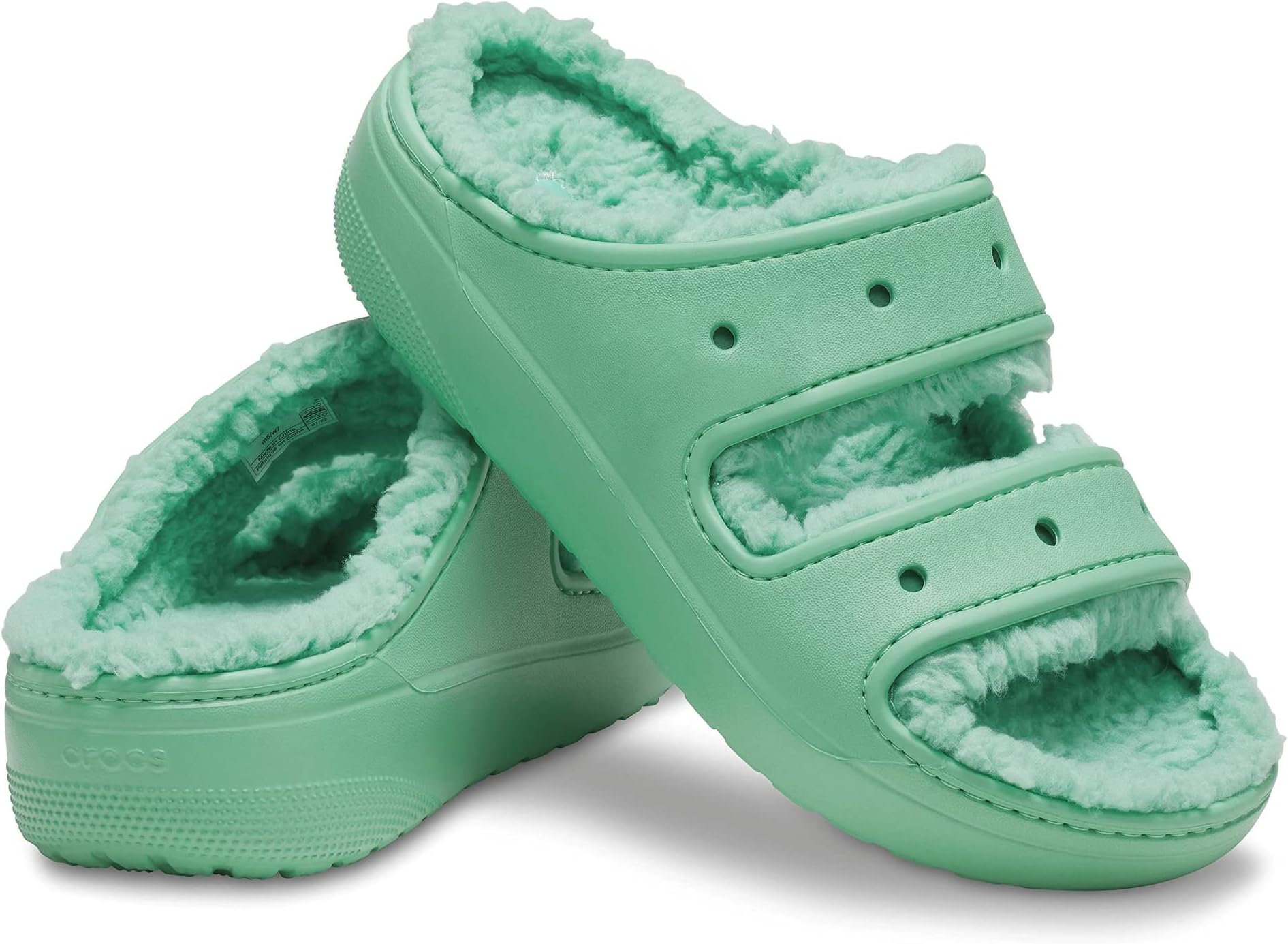 

Сандалии Crocs Classic Cozzzy Sandal, цвет Jade Stone