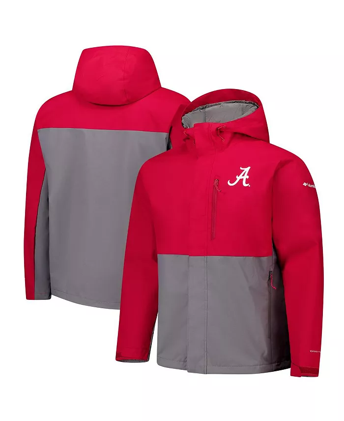 

Мужская куртка Alabama Crimson Tide Field Bound Omni-Tech на молнии, цвет малиновый Columbia