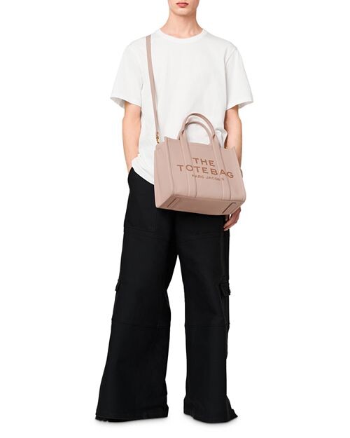 Кожаная большая сумка среднего размера MARC JACOBS, цвет Black — фото 3