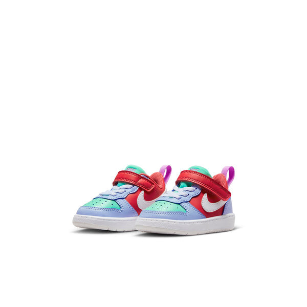 Кроссовки court borough low recraft shoes 'cobalt bliss track red' Nike, синий — фото 3
