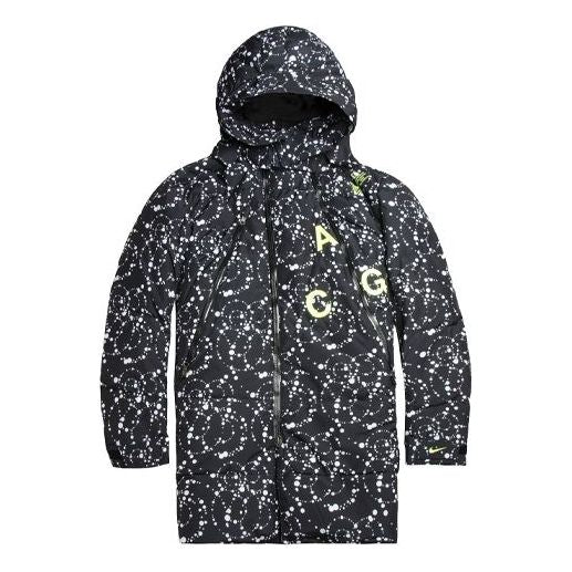 

Пуховик Nike Lab ACG Down-Fill Parka 'Black White', черный