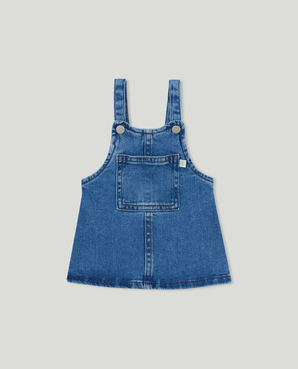 

Синий джинсовый сарафан для девочки Baby El Corte Inglés, цвет Azul Pálido
