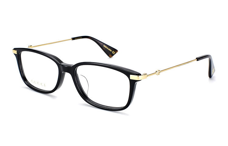 

Очки женские Gucci Eyeglass в металлической оправе, черный