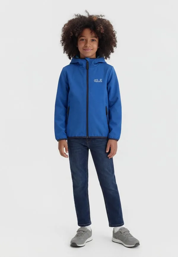 Куртка fourwinds из софтшелла Jack Wolfskin, Blue Orchid