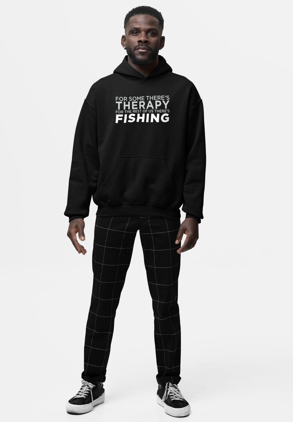 

Толстовка с капюшоном DUKE SONS FISHING THERAPY Henry Tiger, черный