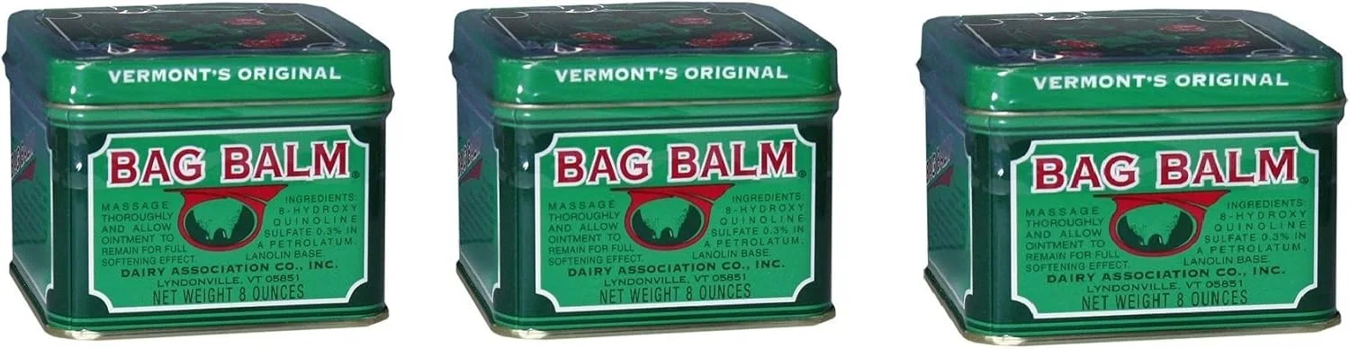 Набор увлажняющего крема Bag Balm 8 oz x 3