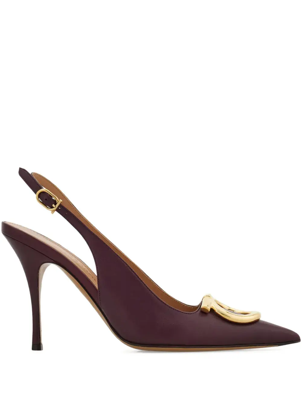Туфли Gancini 95 Ferragamo, красный