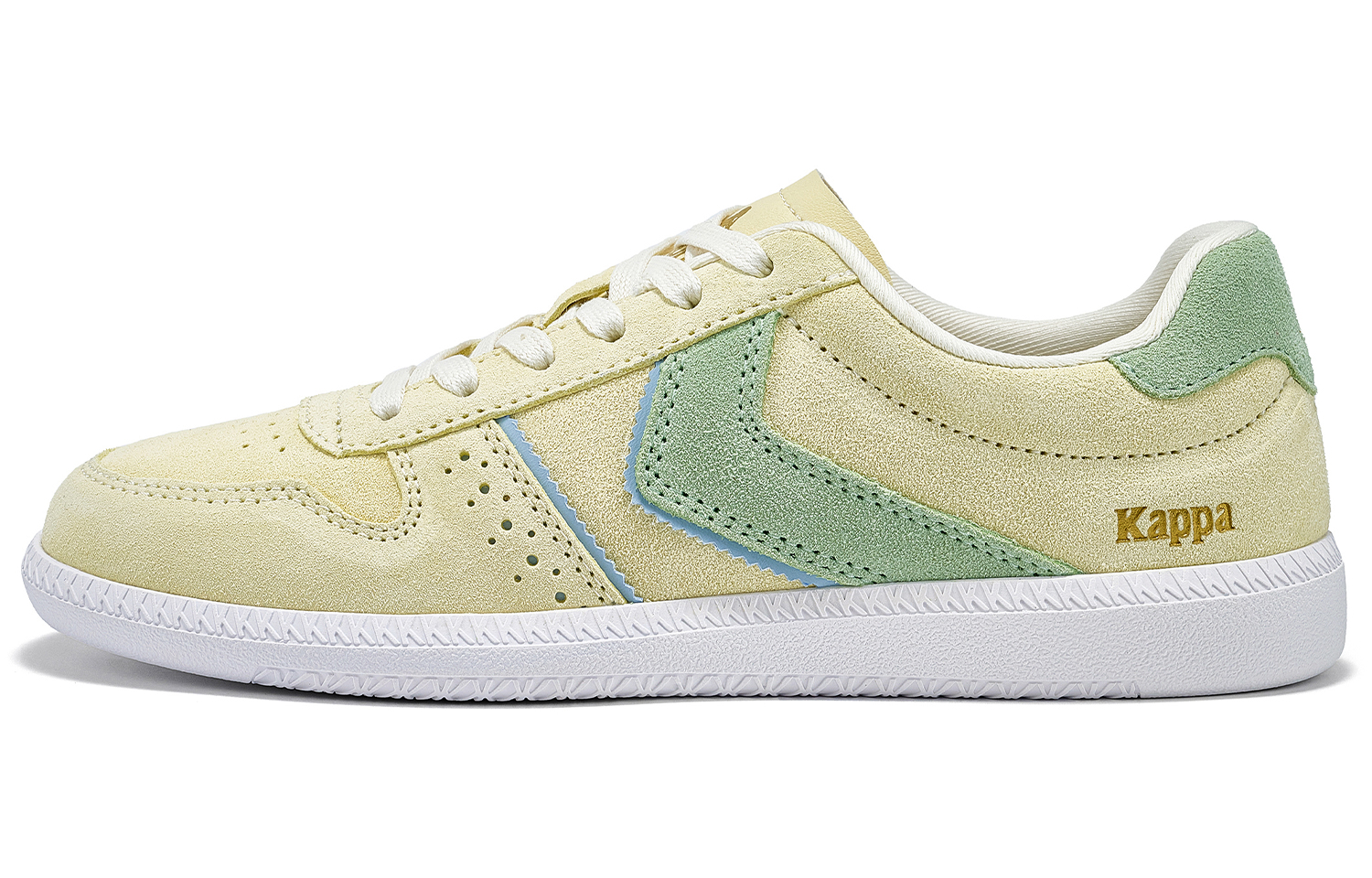 

Кроссовки Kappa Skateboarding Shoes Women's Low-top Green, цвет Apricot Cream