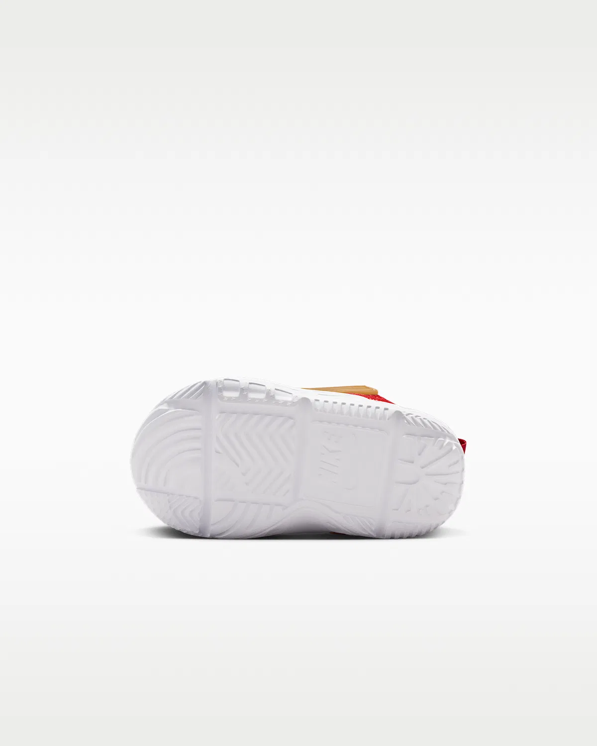 Детские кроссовки Nike Team Hustle D 12, University Red/Metallic Gold/Bright Crimson/White — фото 2