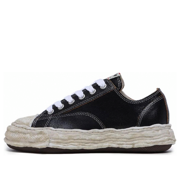 

Кроссовки peterson23 og sole cracking leather low Maison Mihara Yasuhiro, черный