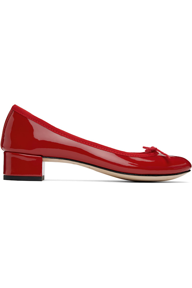 Камилла балетные туфли Repetto, красный