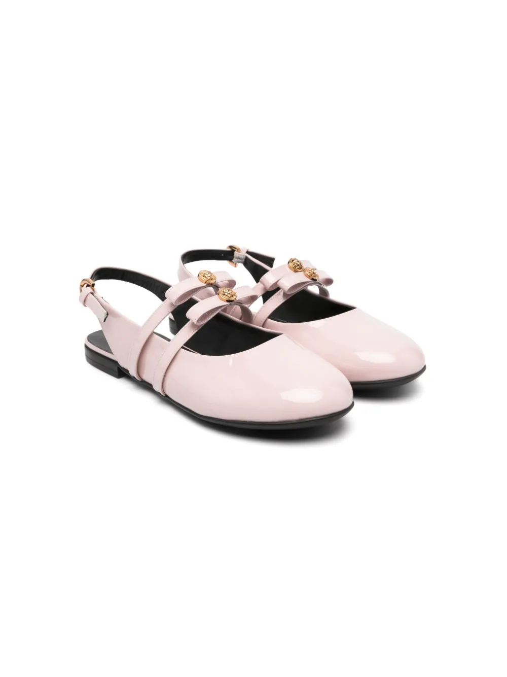 

Балетки Gianni Ribbon Versace Kids, розовый