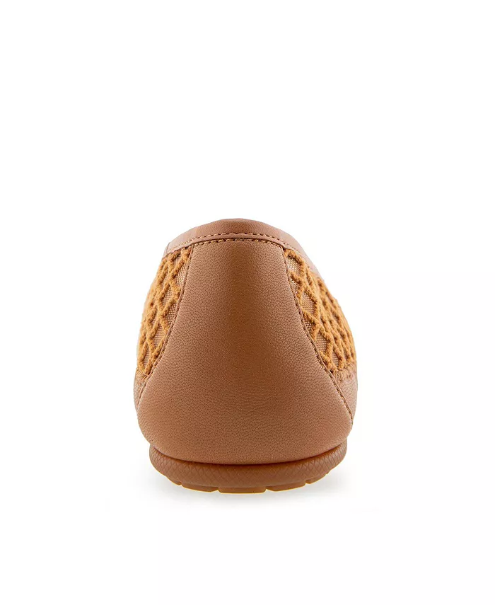 Женские балетки Palma Bow Aerosoles, коричневый/бежевый — фото 3