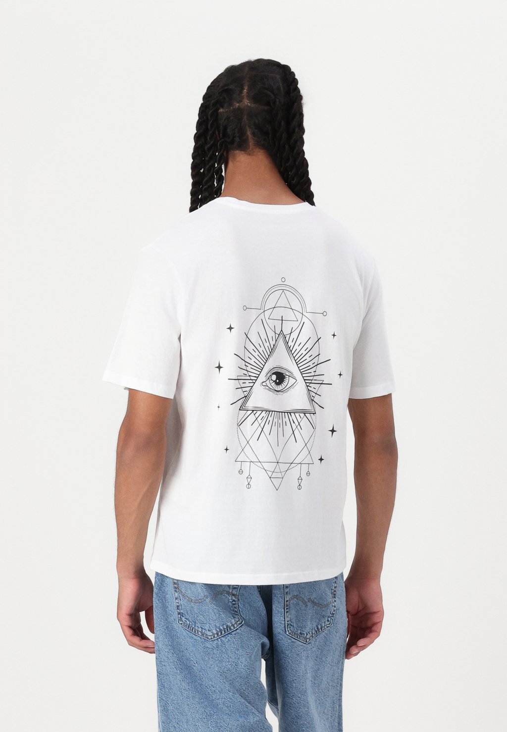 

Футболка с принтом JJJACKIE TEE CREW NECK Jack & Jones, белый