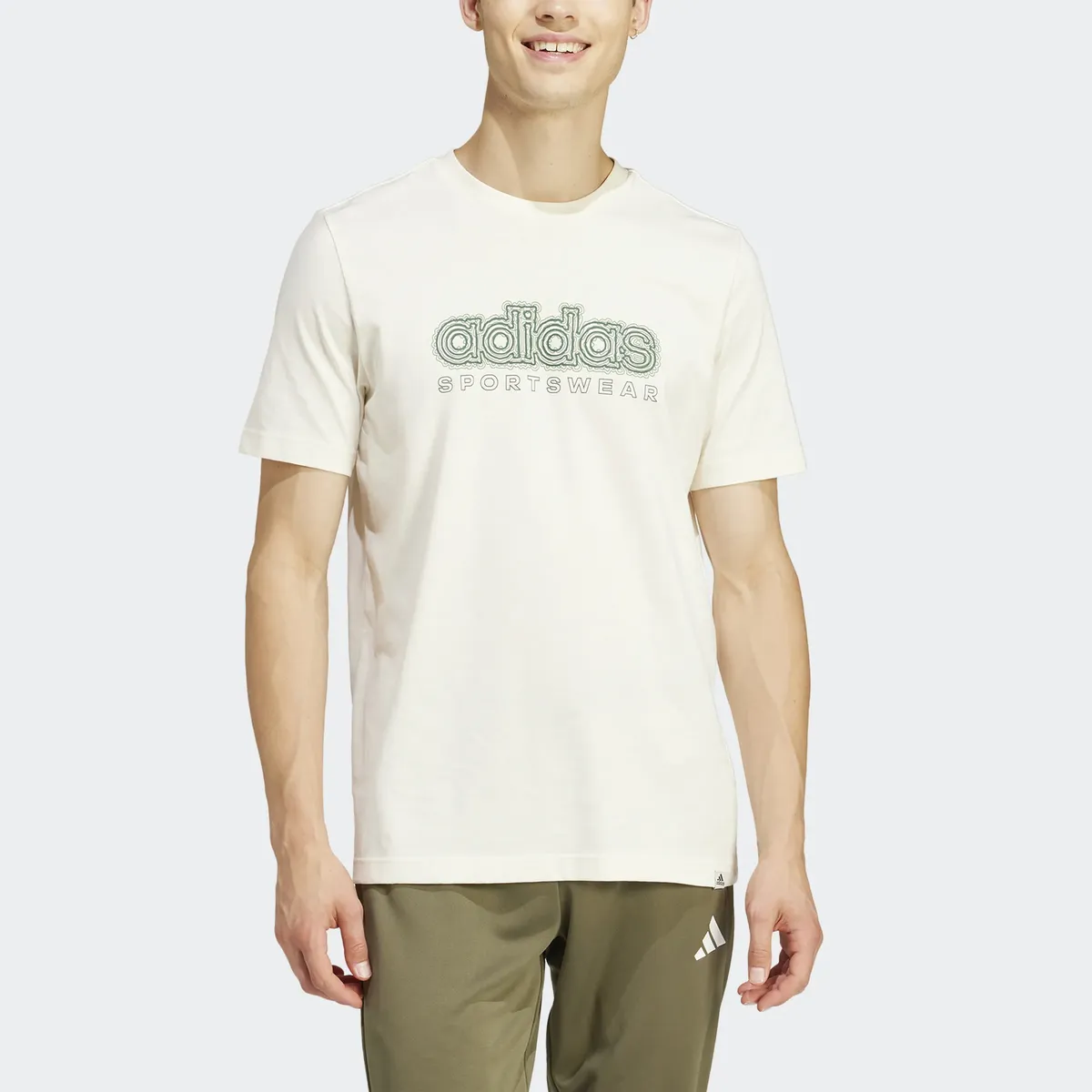 

Футболка Adidas Sportswear "M GROWTH SPW T", цвет Non-Dyed