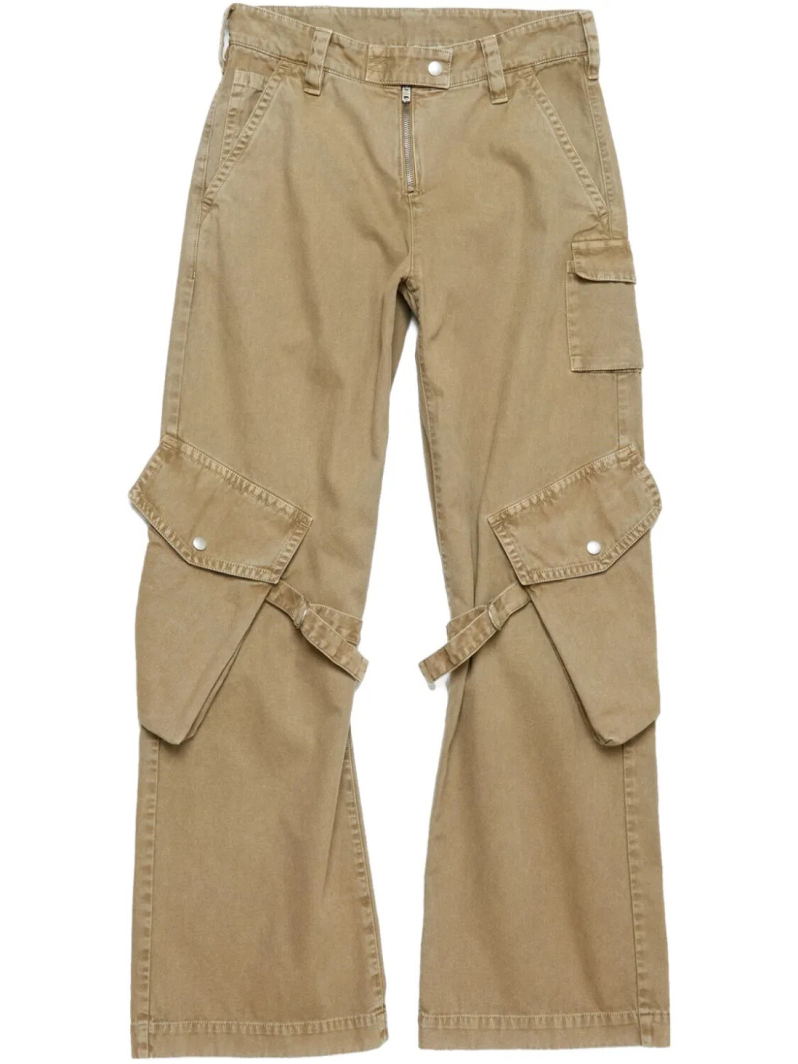 

Брюки карго с лямками от Acne Studios, нейтральный