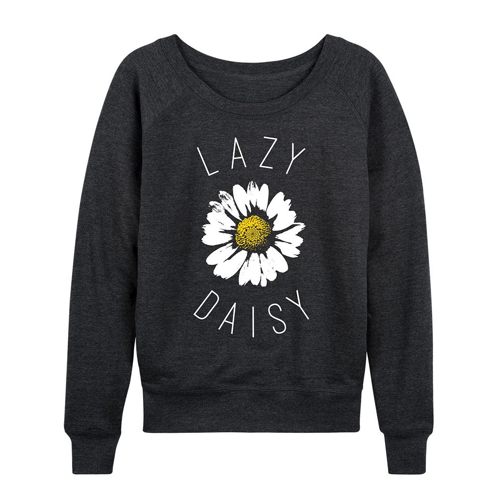 

Женский легкий свитшот из френч терри Lazy Daisy Licensed Character, цвет Heather Charcoal