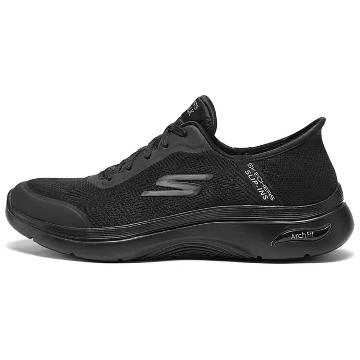 

Кроссовки Skechers MEN"S GO WALK Lifestyle Shoes Men Low-top Black, черный