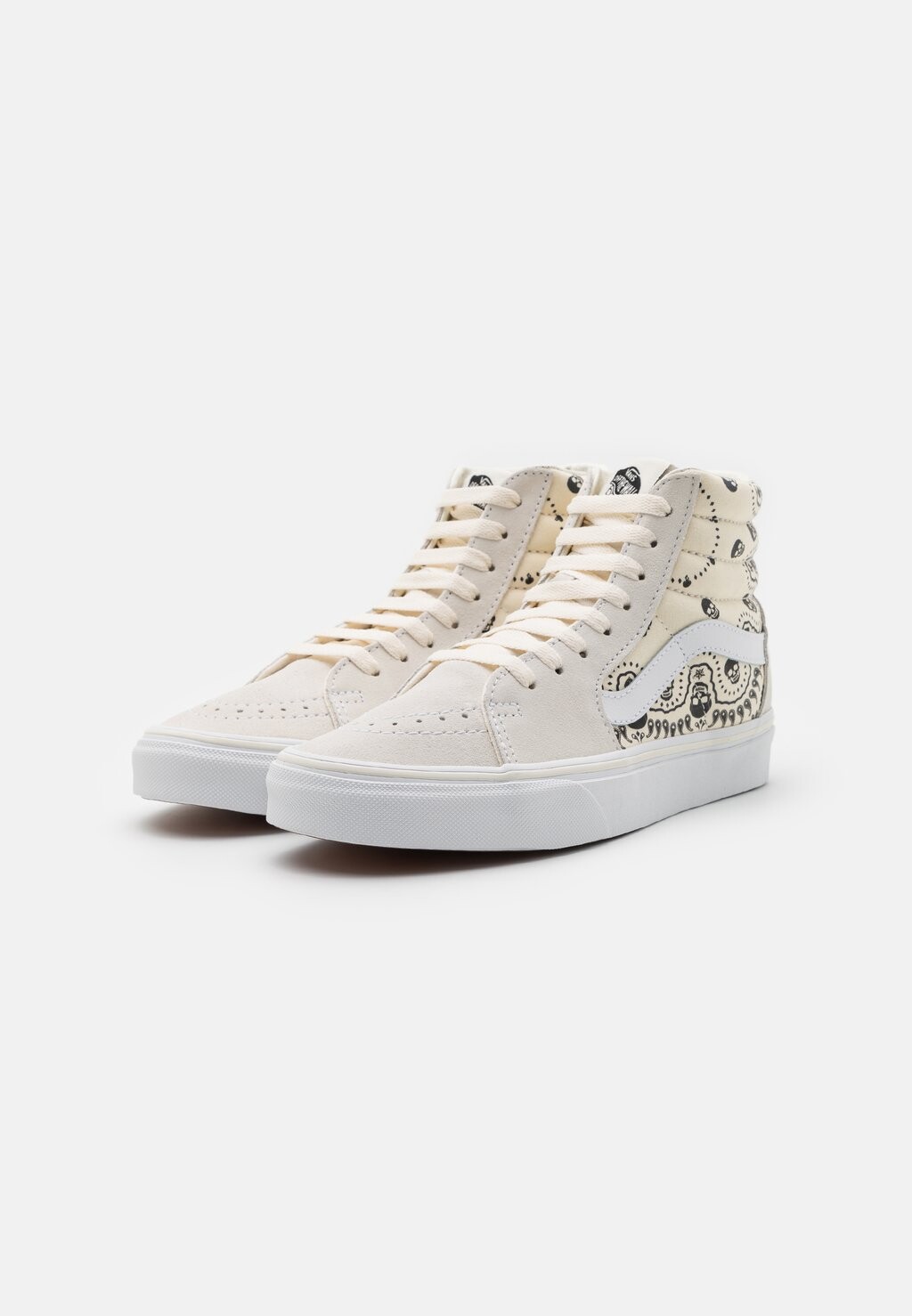 Кроссовки высокие SK8-HI UNISEX Vans, цвет classic white/black — фото 2