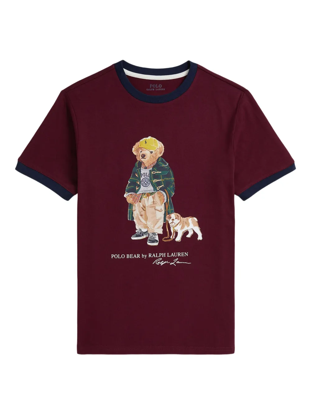 

Футболка с логотипом POLO RALPH LAUREN KIDS, красный