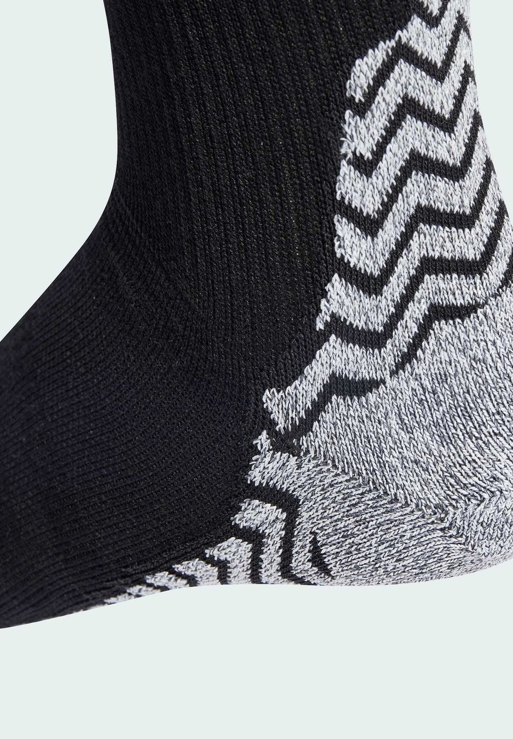 Носки Football Grip Crew Light Adidas, цвет black white — фото 2