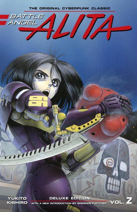 

Манга Battle Angel Alita Deluxe Edition Manga Volume 2 (Hardcover)