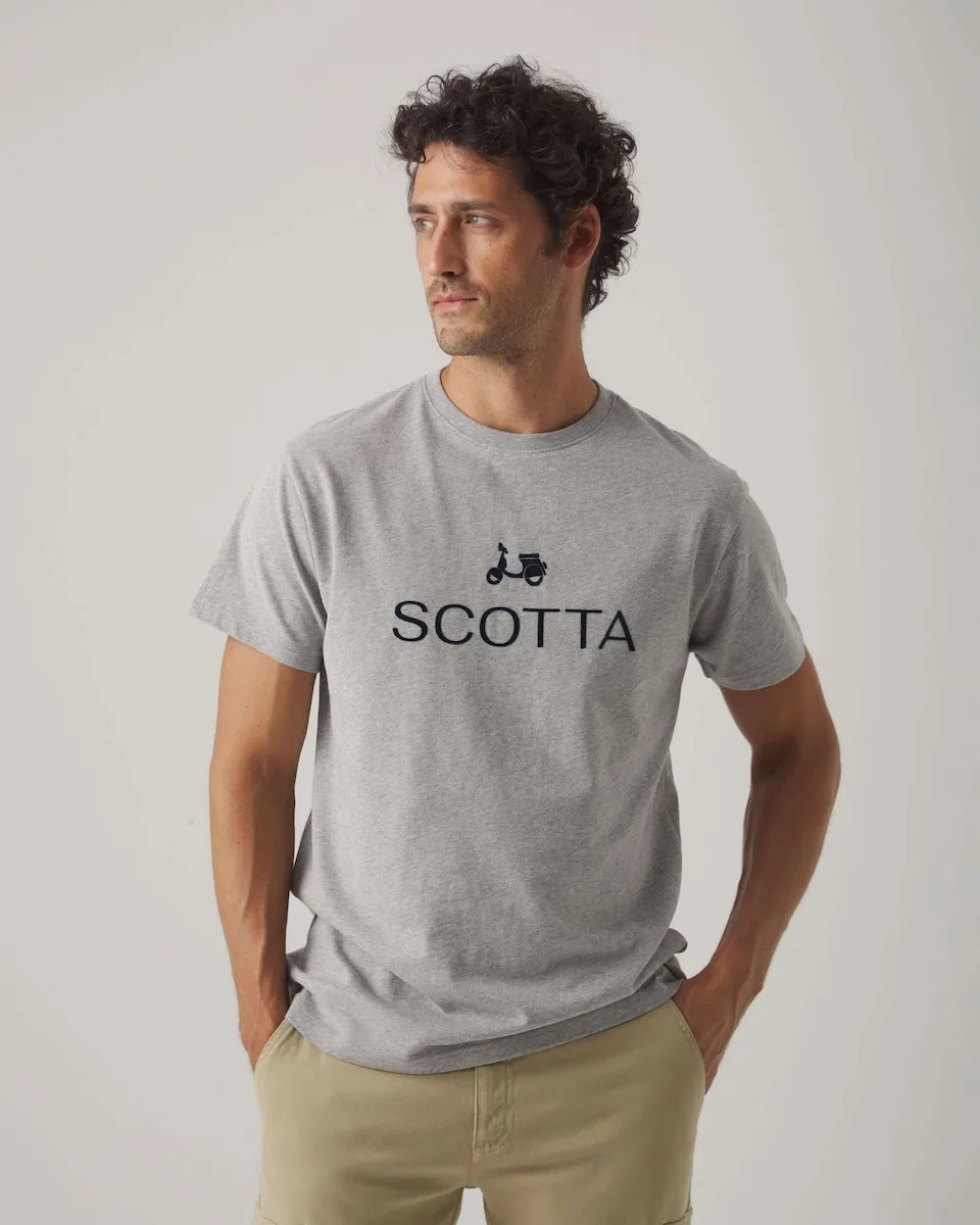 

Мужская футболка с коротким рукавом Scotta 1985, серый