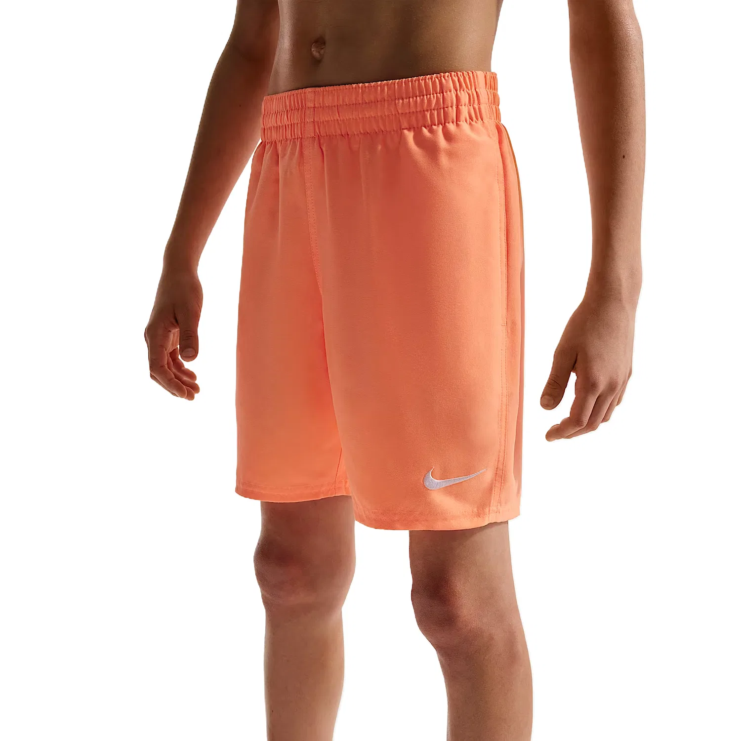Детские шорты Moderate Nike, Pulse Orange/Pulse Orange/White/White