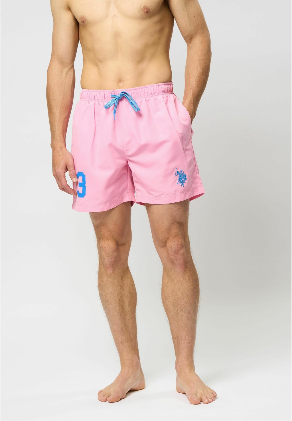 

Шорты для плавания ALEXANDER U.S. Polo Assn., розовый