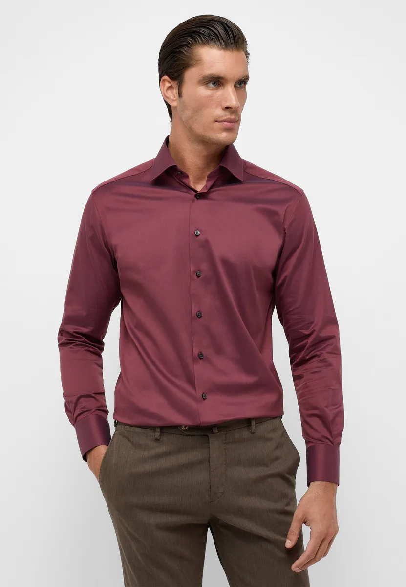 

Рубашка Eterna с длинными рукавами "MODERN FIT", фиолетовый