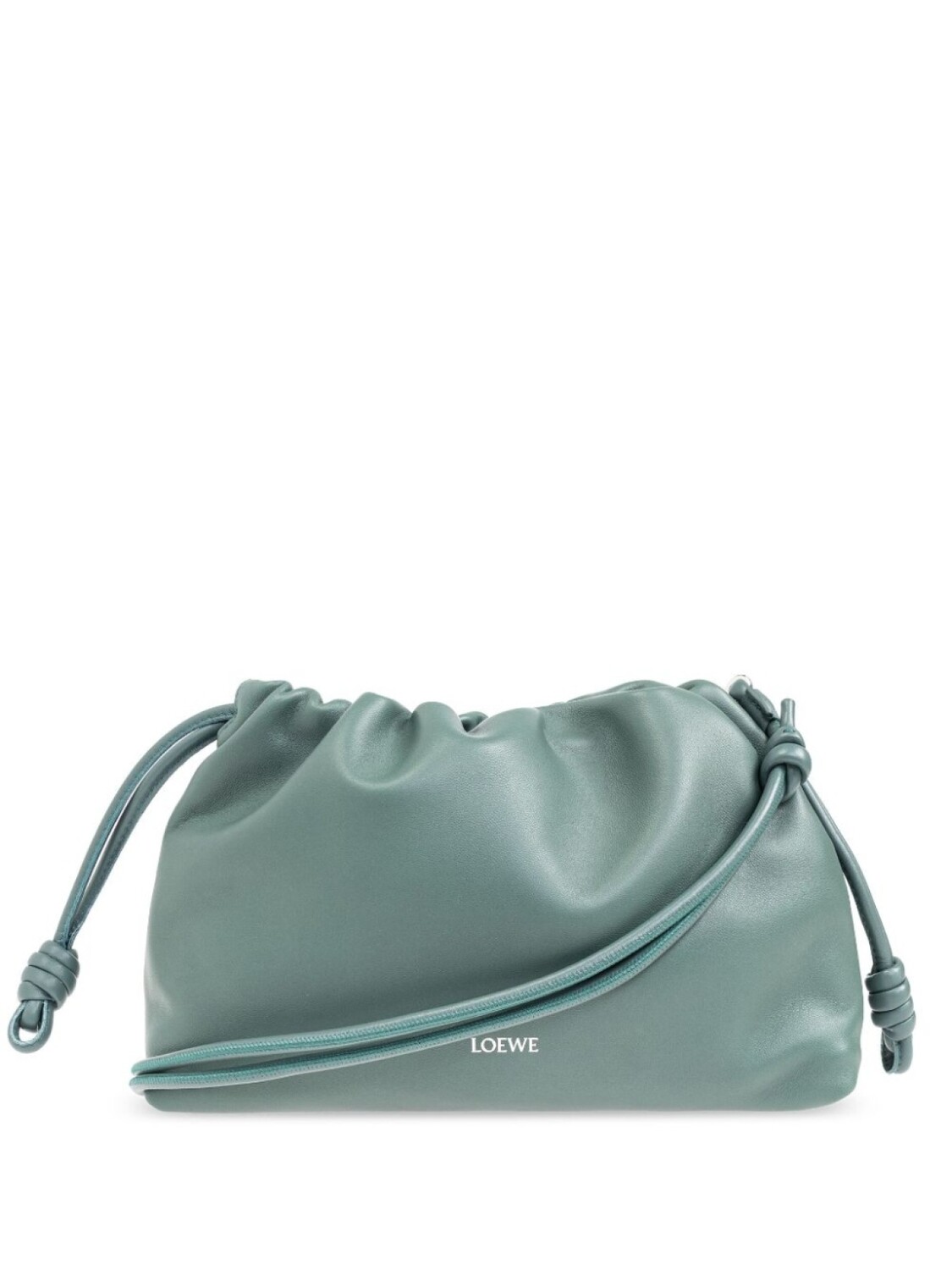 

Клатч LOEWE Flamenco среднего размера, зеленый