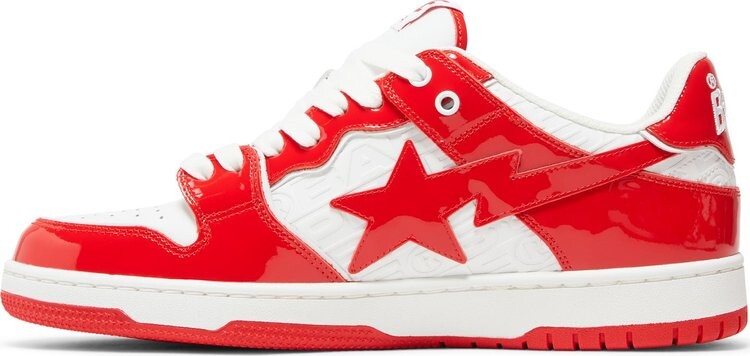Кроссовки Sk8 Sta #5 'Luxury Sport Monogram - Red', красный — фото 3