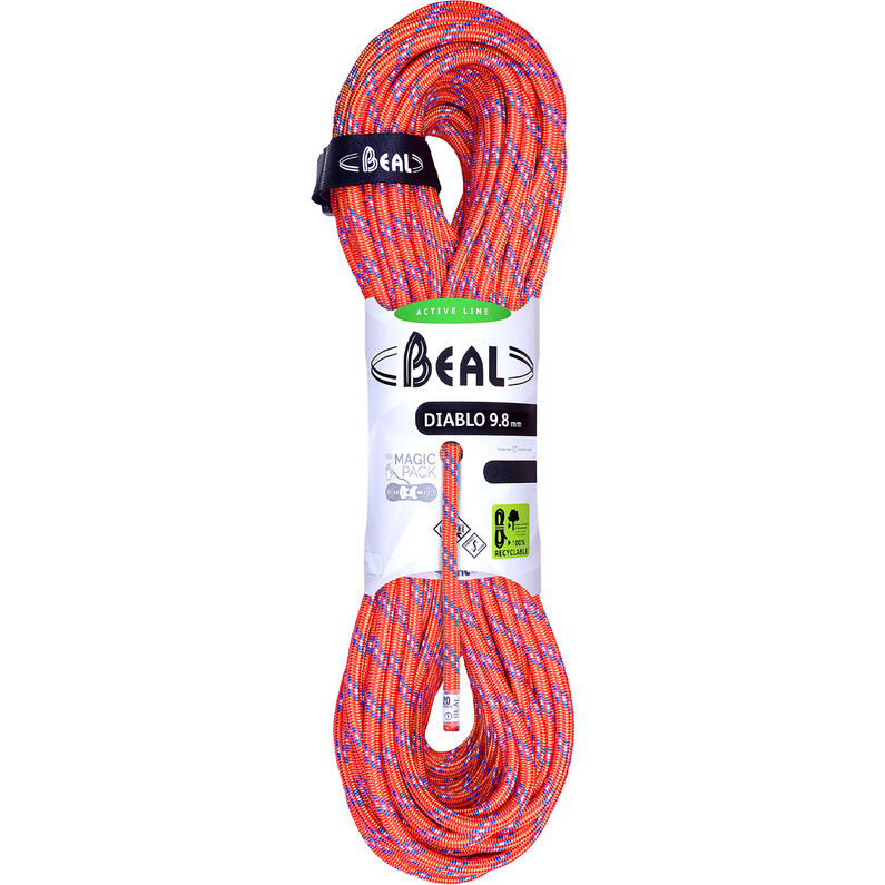 

Веревка для лазания Diablo Uni Core 98 Beal, красный