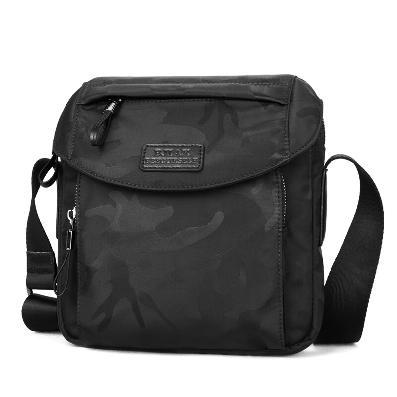 

Boccasi Bjiax Мужская сумка через плечо, Черная камуфляжная труба