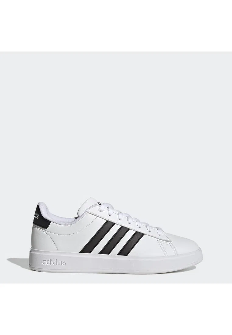 Кроссовки, Lifestyle, Cloudfoam, Grand Court, Adidas, белый