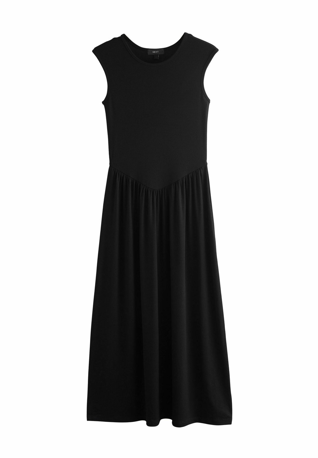 

Платье из джерси REGULAR FIT -CAP SLEEVE Next, черный
