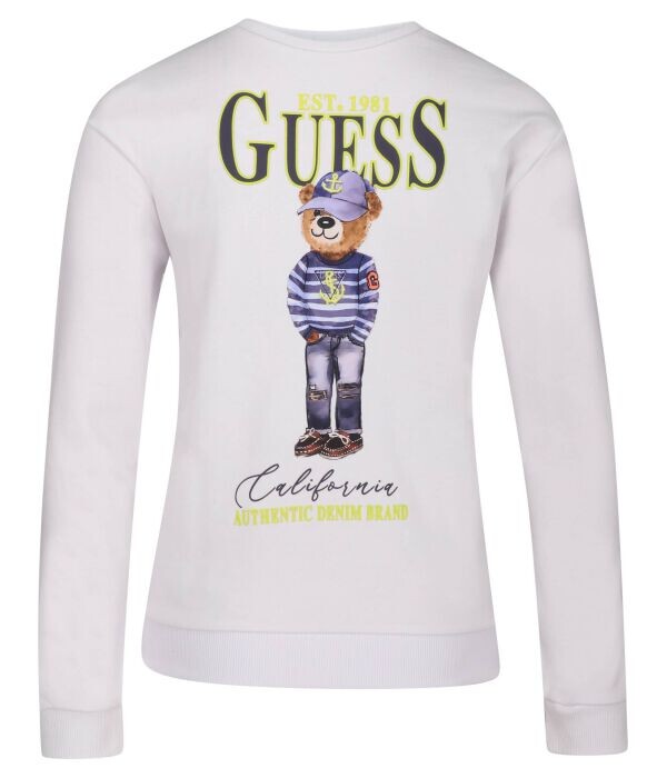 

Толстовка детская Guess Regular Fit, белый