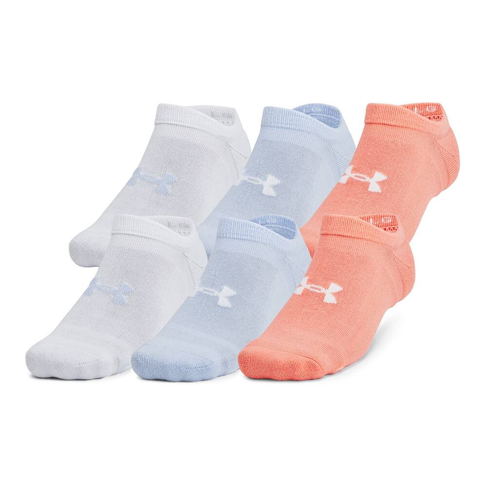 

Унисекс, набор из 6 носков-неявок Under Armour Essential Cushion, цвет Nimbus Blue