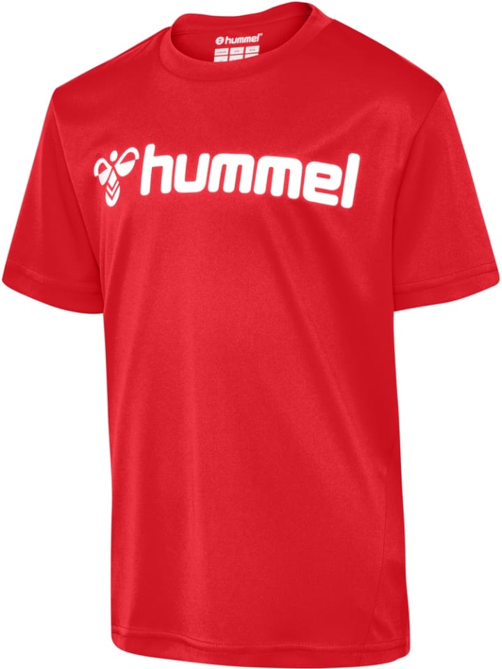 

Рубашка Hmllogo Jersey S/S Kids красного цвета Hummel