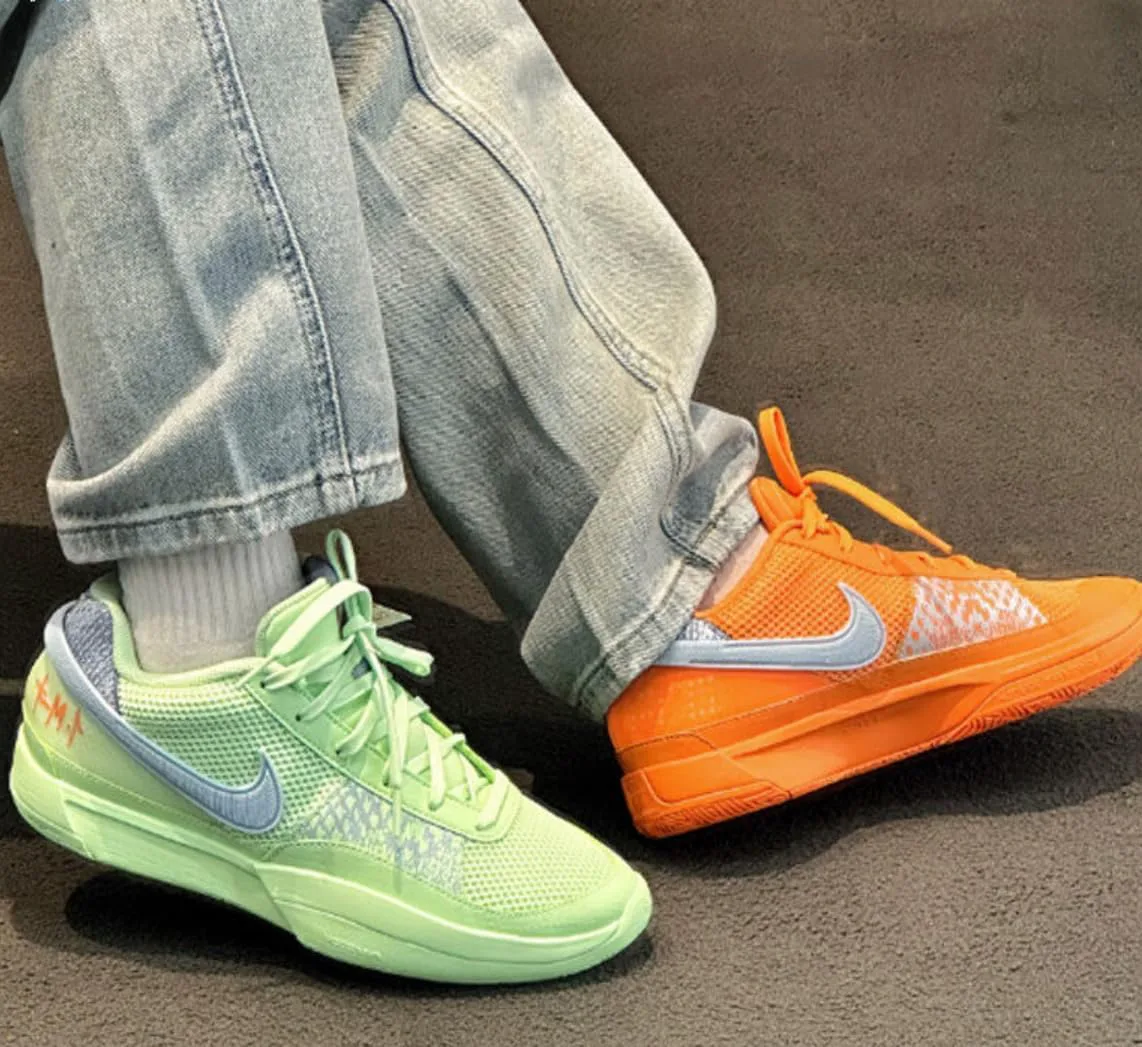 Баскетбольные кроссовки Nike Men's Ja 1, светло-серебристый/серый — фото 2