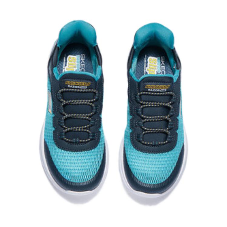 Детская повседневная обувь для мальчиков Skechers Kids, синий — фото 4
