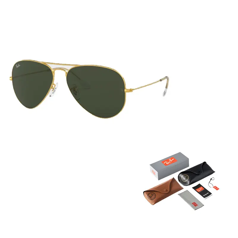 

RayBan Оправа Ray Ban Aviator для солнцезащитных очков, Gold